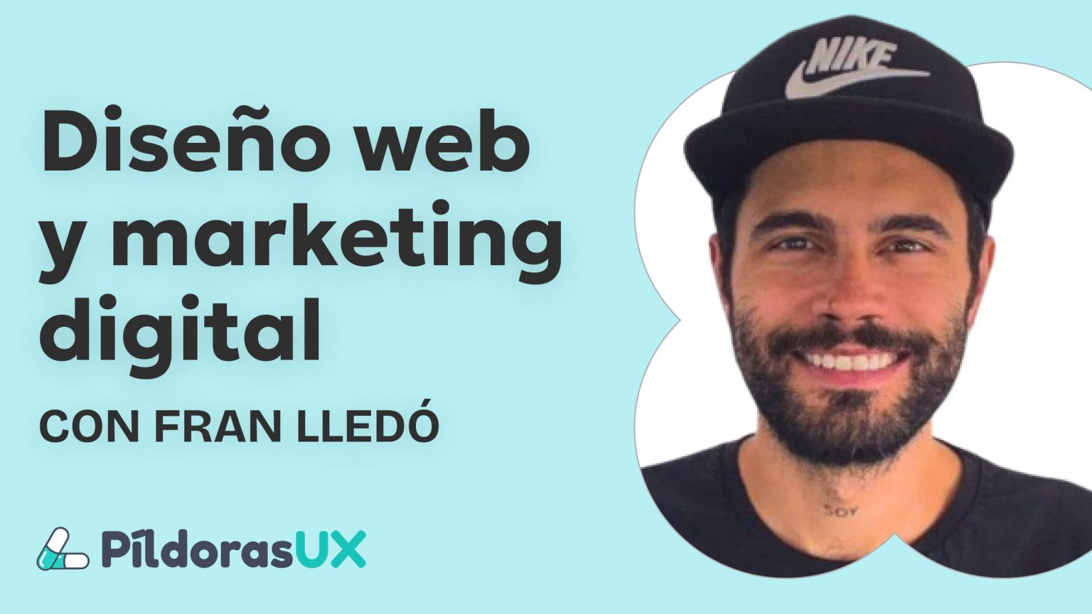 Retrato de hombre joven con barba y gorra, mirando de frente.