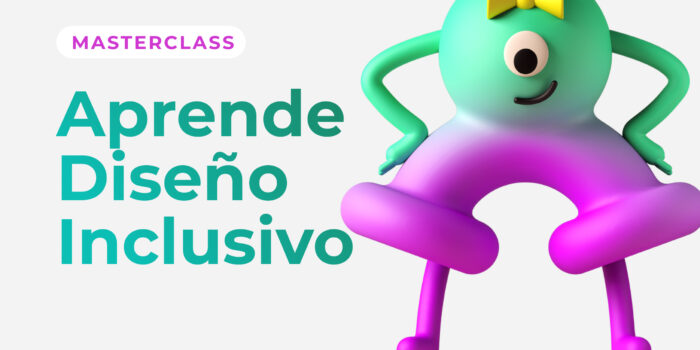 Ilustración de monigote extraterrestre en 3D